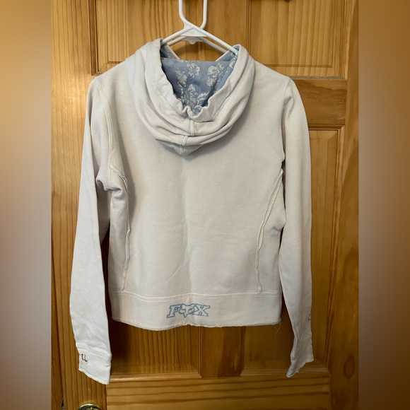 White FOX Racing Hoodie - Picture 4 of 4